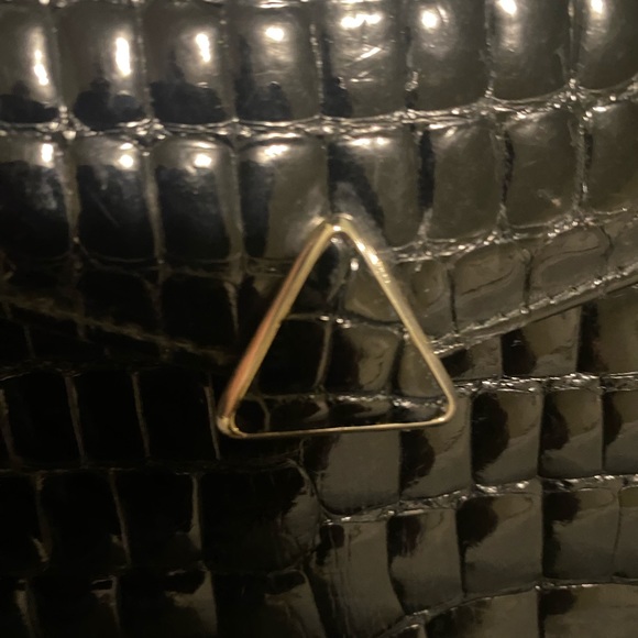 Made in Italy giani parapini. Crocodile leather hand bag - Picture 6 of 15